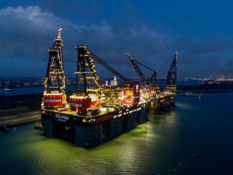 Heerema’s Two Giant Crane Vessels Switch to Green Shore Power in Rotterdam – Gallery