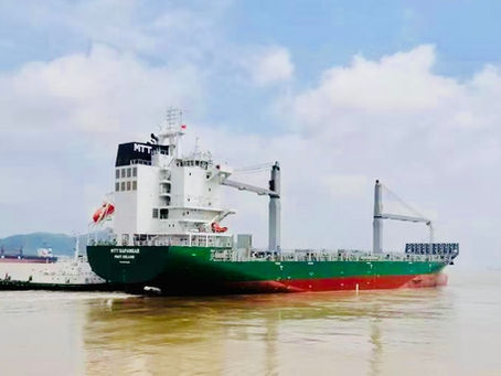 MTT Shipping Welcomes Largest Container Vessel in its Fleet – MTT Sapangar