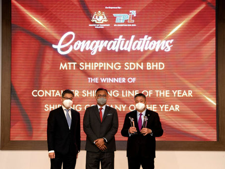 MTT Shipping Receives Two Awards at the KiLAT Excellence Awards