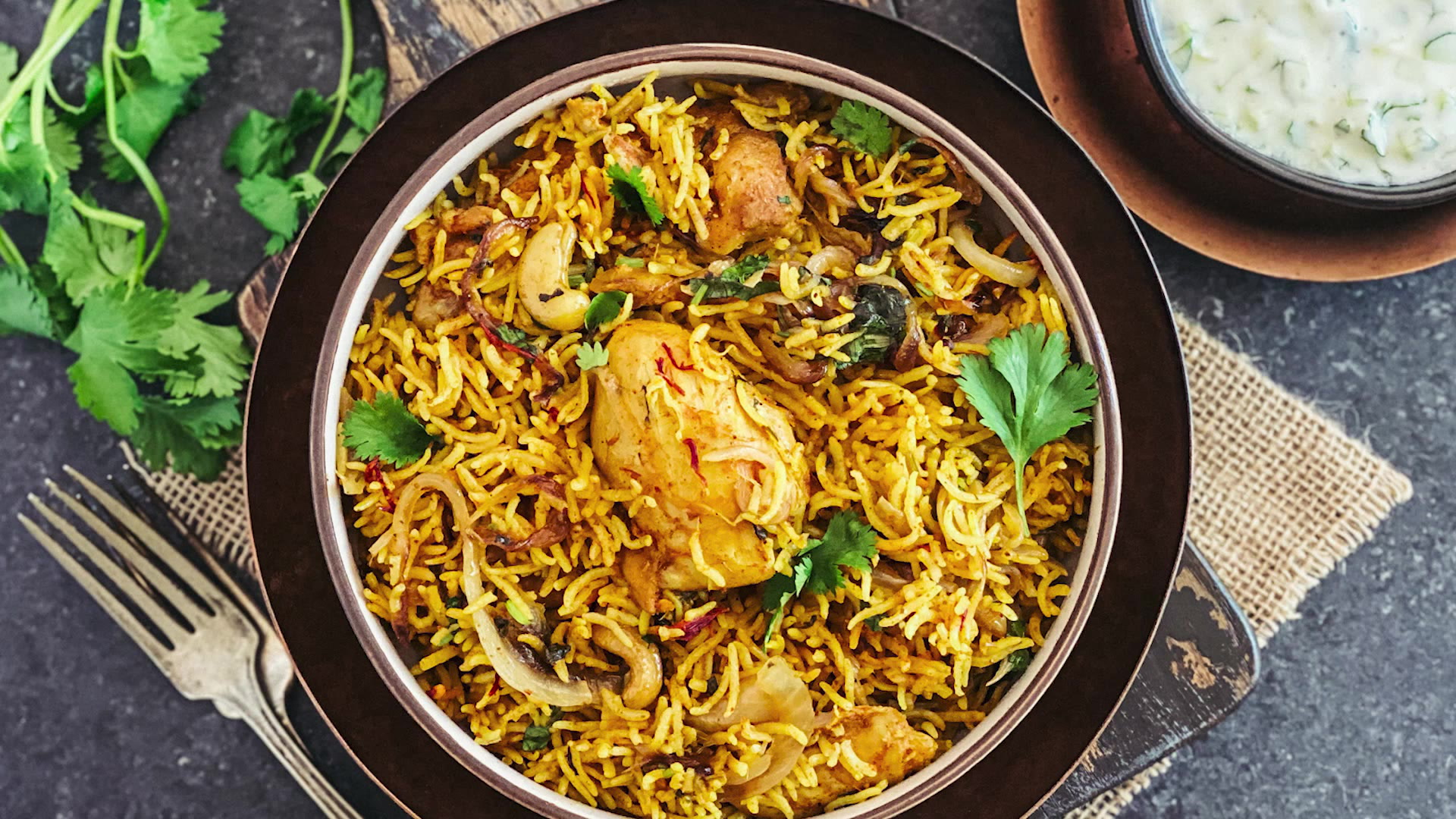 Arranged Food and Objects