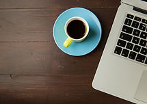 Canva - Coffee Cup and Laptop Computer o