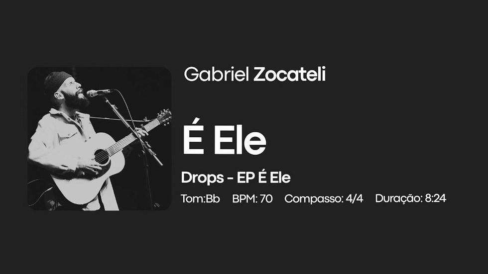 Miniatura: É Ele - DROPS