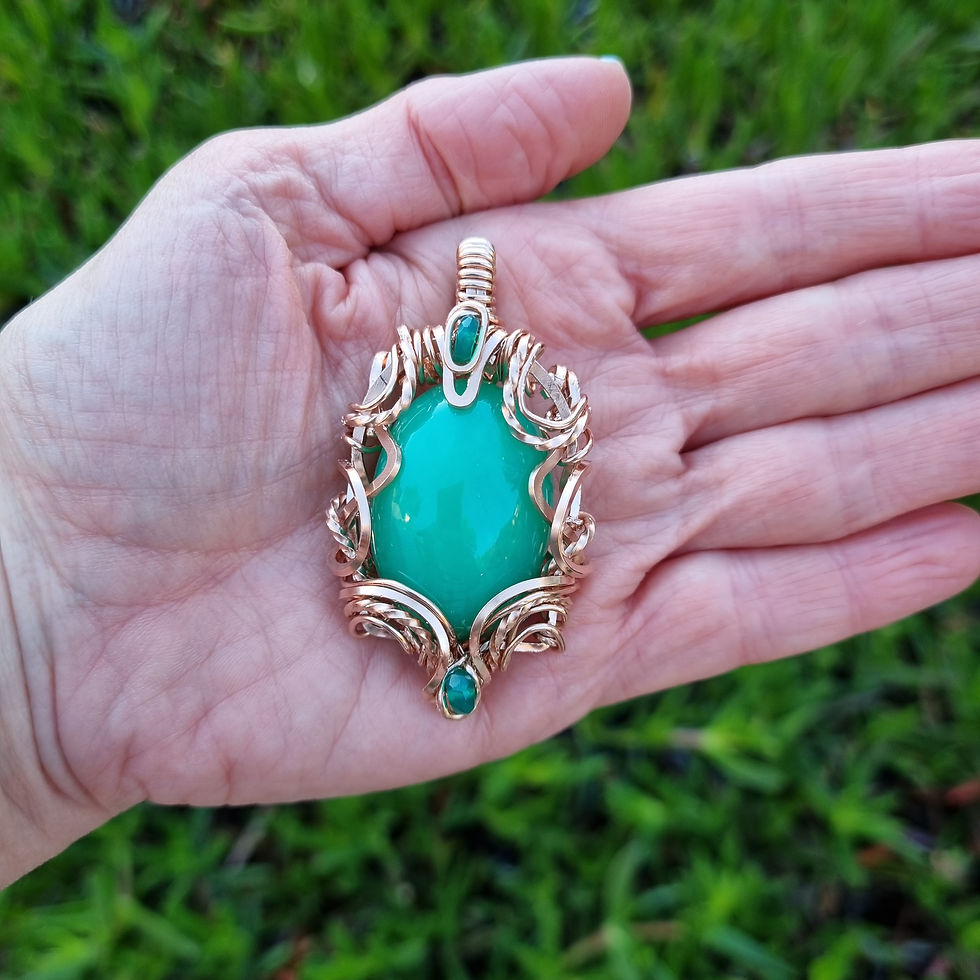 Miniature : Pendentif AHDAR pièce unique