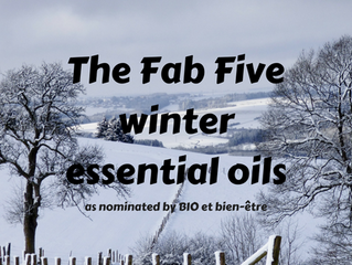 The FAB FIVE winter essential oils
