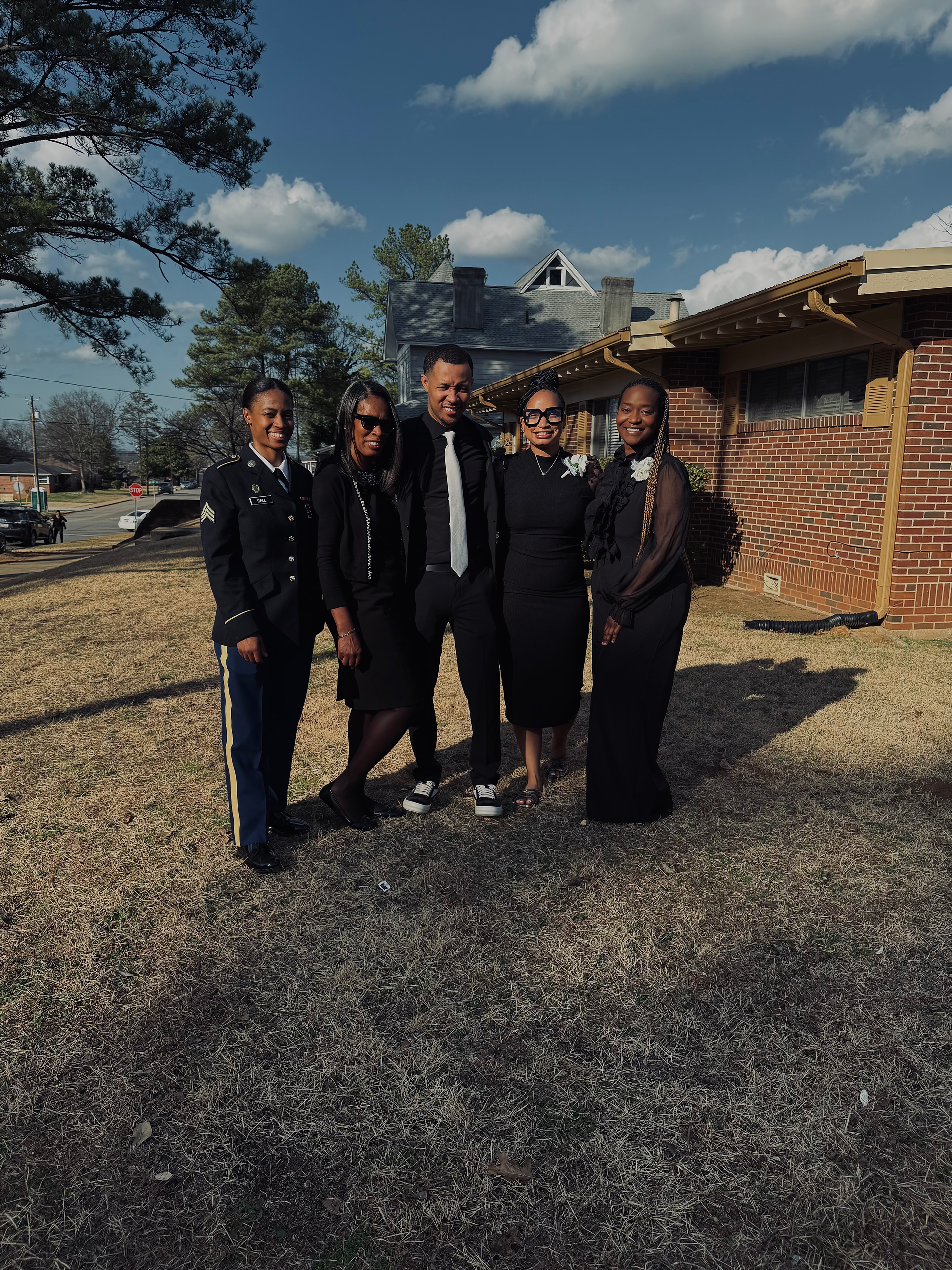 n image of Morgan, Ina, TJ, Bre, and me