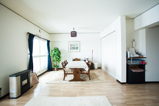 壁を解体して、2部屋を広い1部屋に!