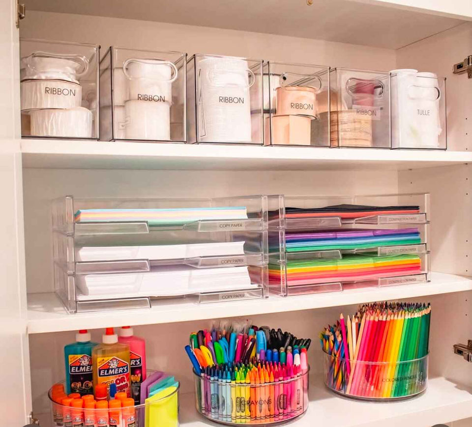 gallery of organized office space