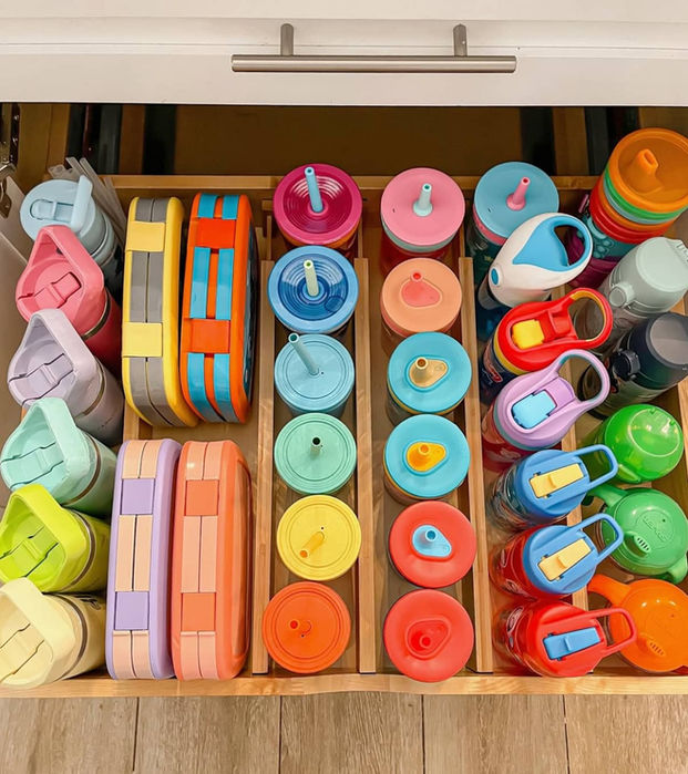 gallery of organized kitchen drawers