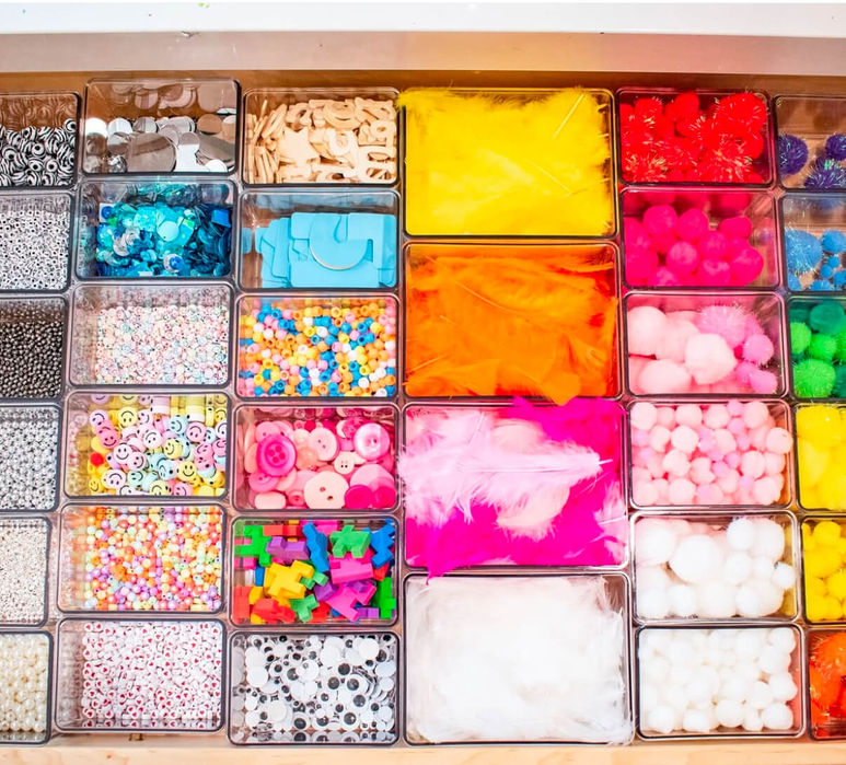 gallery of organized office drawers