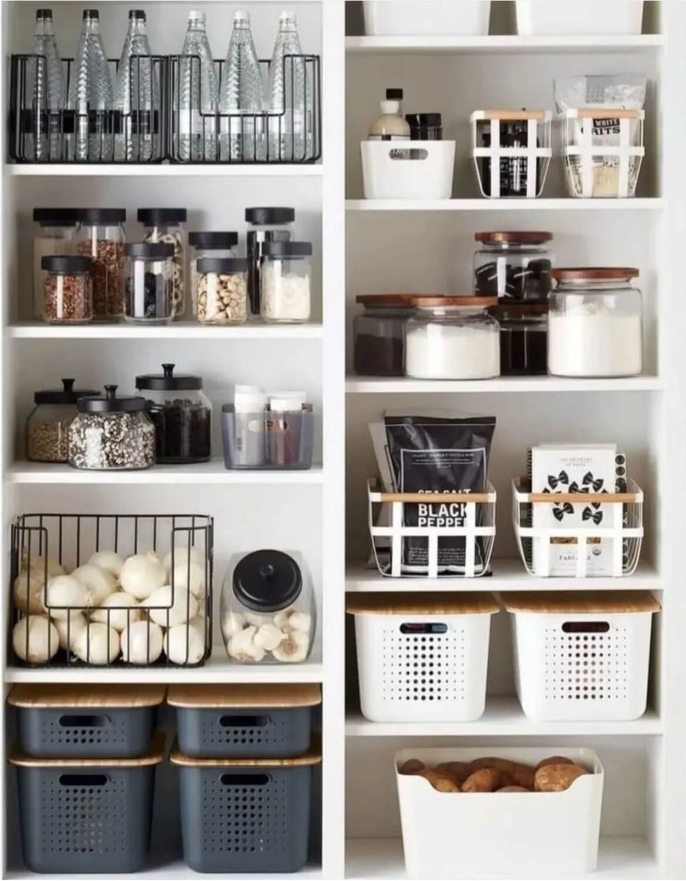 gallery of organized pantry