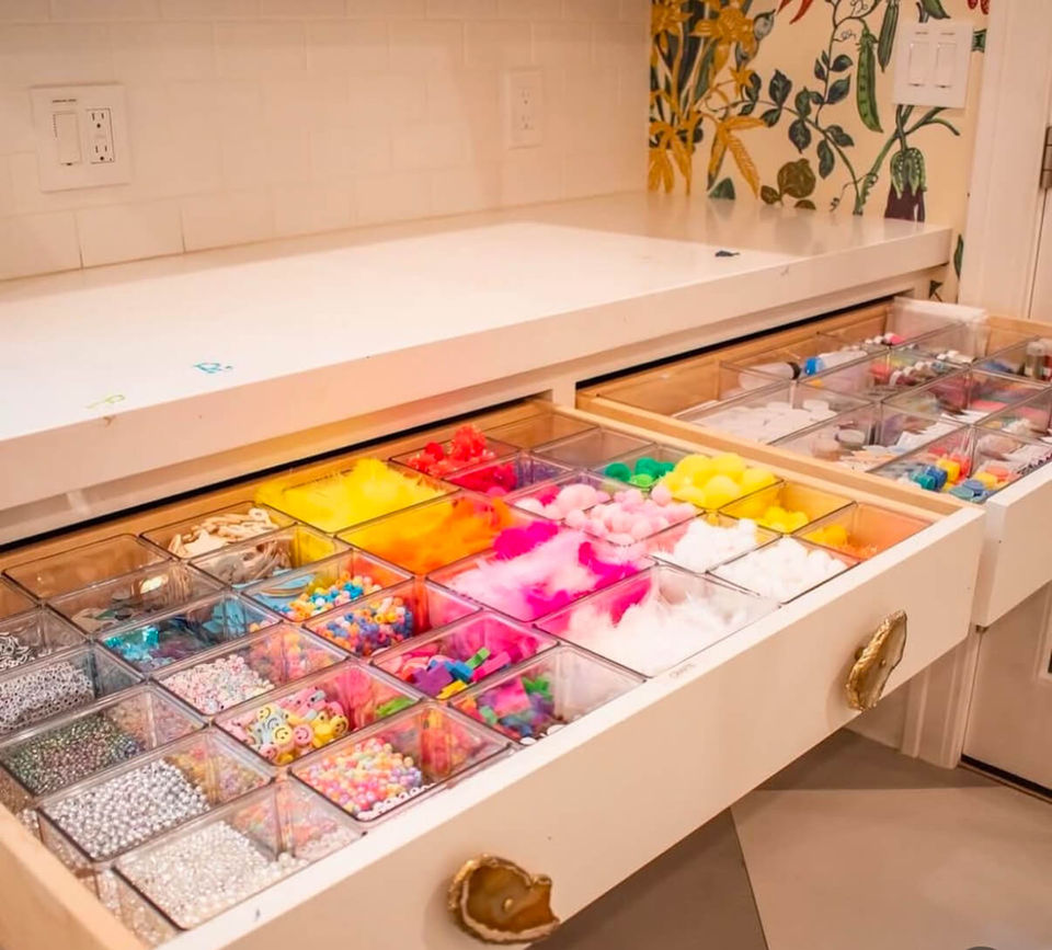 gallery of organized office drawers