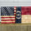 Thumbnail: Waving Wooden Blended State American Flag