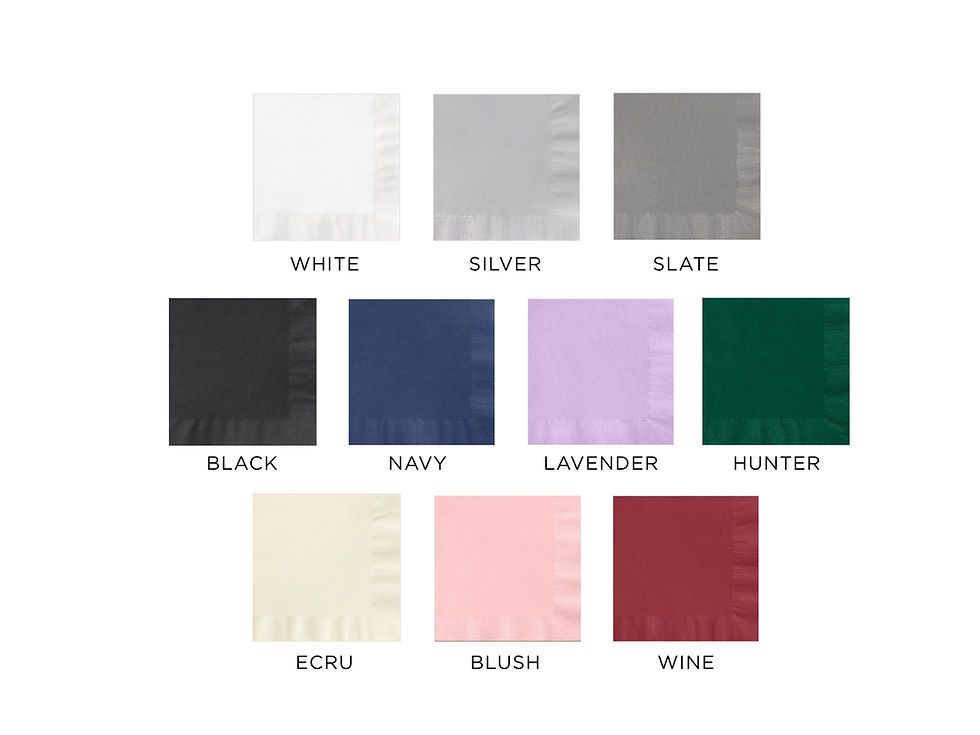 Thumbnail: Foil Beverage Napkins