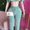 Thumbnail: Two Piece Crop top Pants Set 