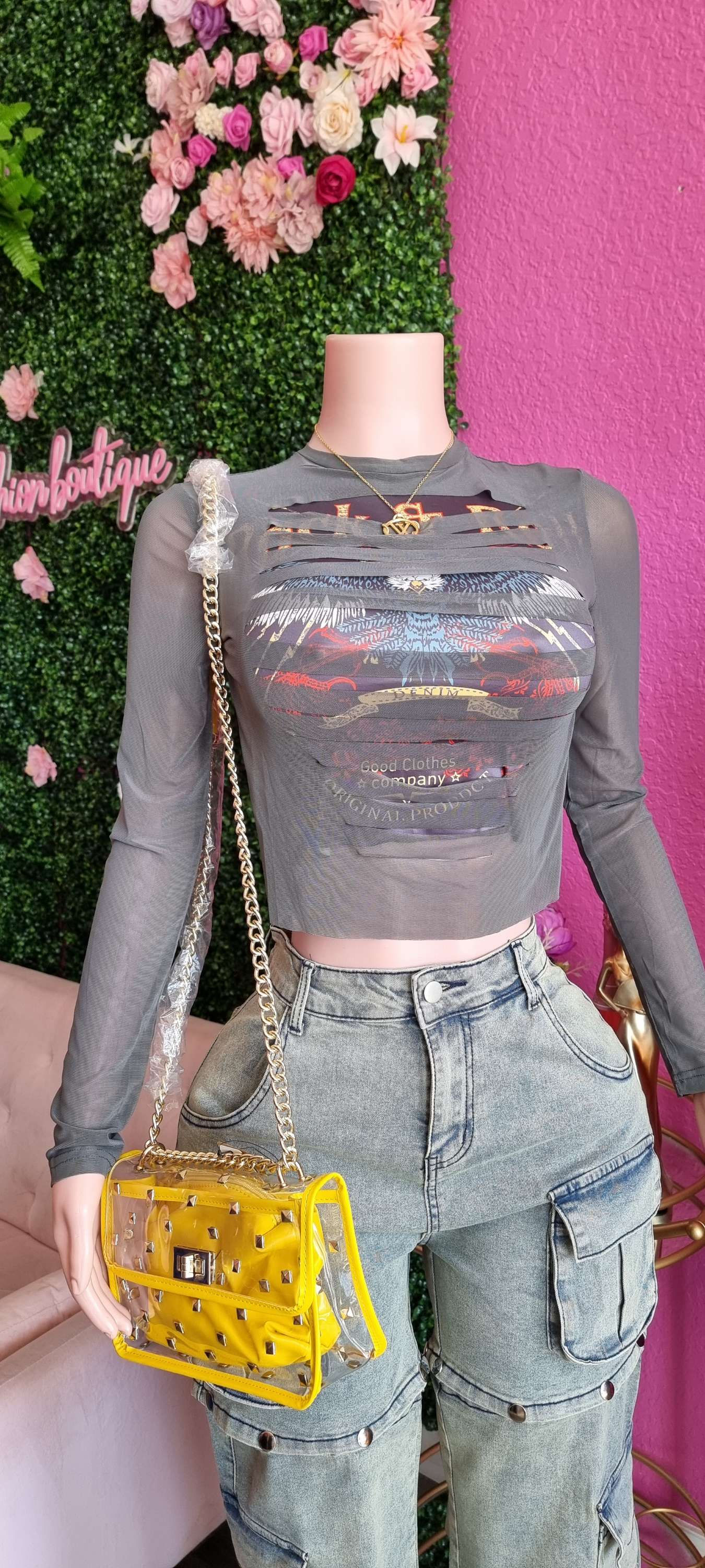 Long Sleeve Fashion Top 