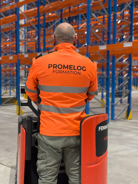 Veste haute visibilité Promelog Formation