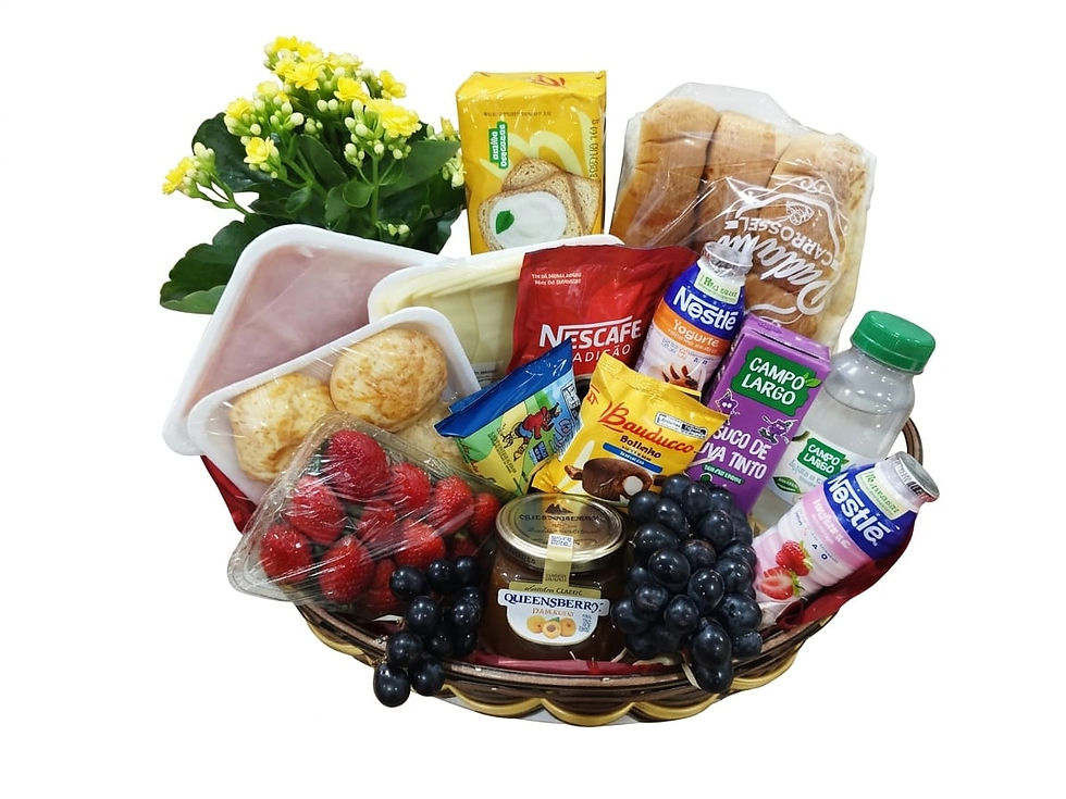 Miniatura: Cesta de cafe da manha - Manhã de Encanto