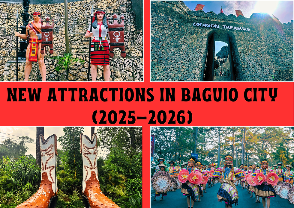 New Attractions in Baguio City (2025–2026):