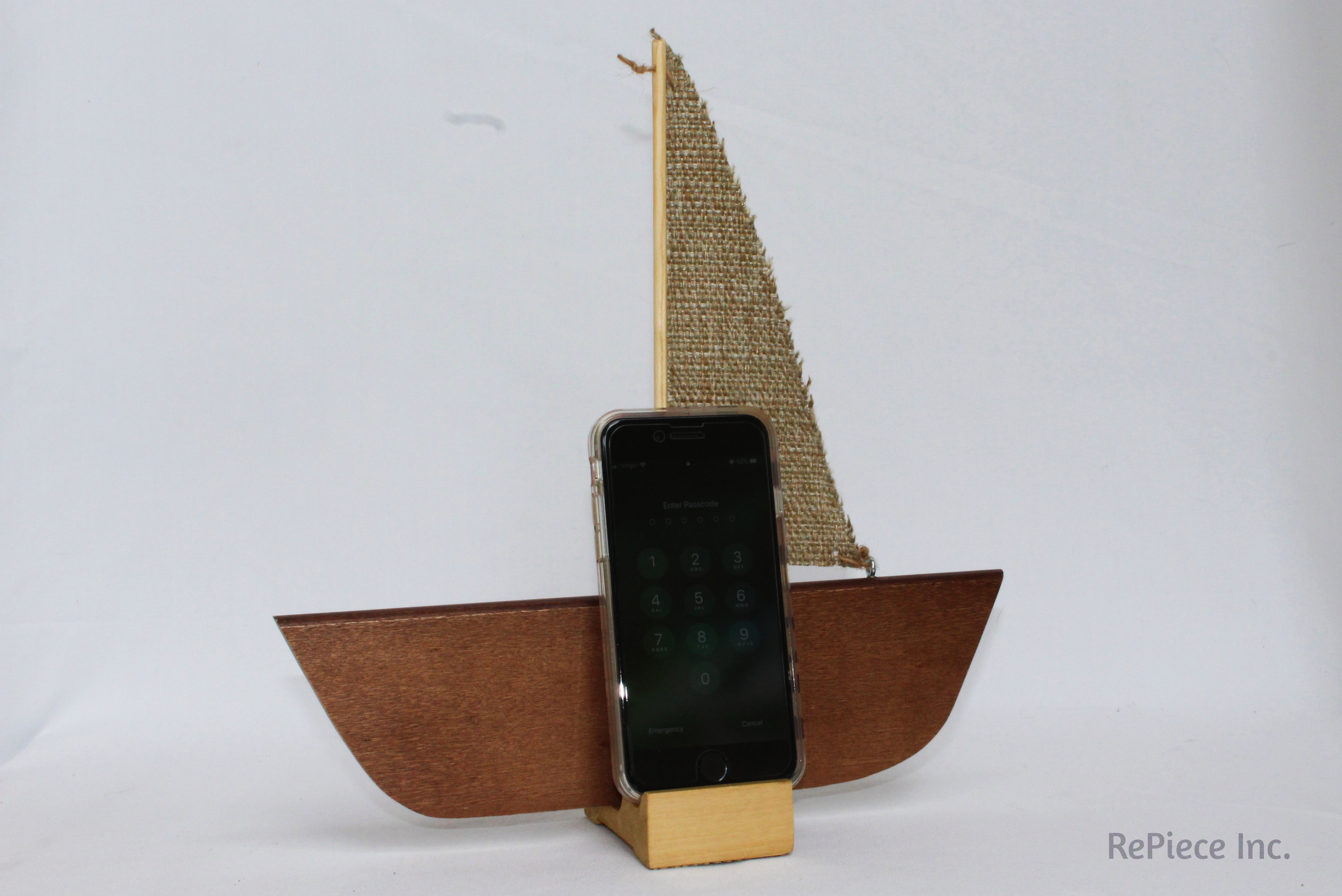 Reclaimed Wood Cell Phone Holder