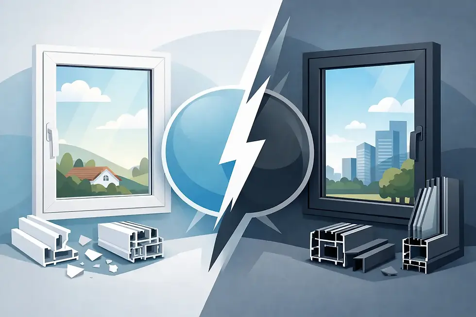 uPVC vs Aluminium Windows: Which Wins?