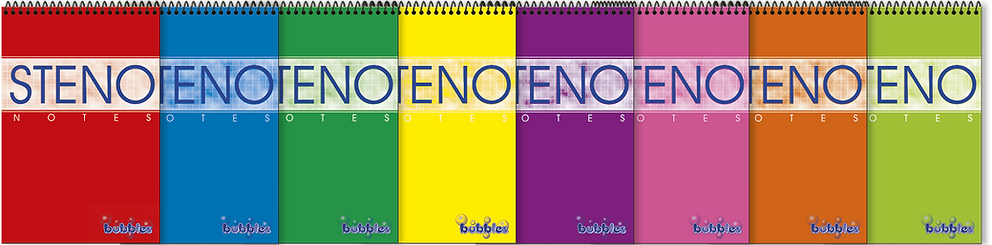 Bubbles Steno Notes