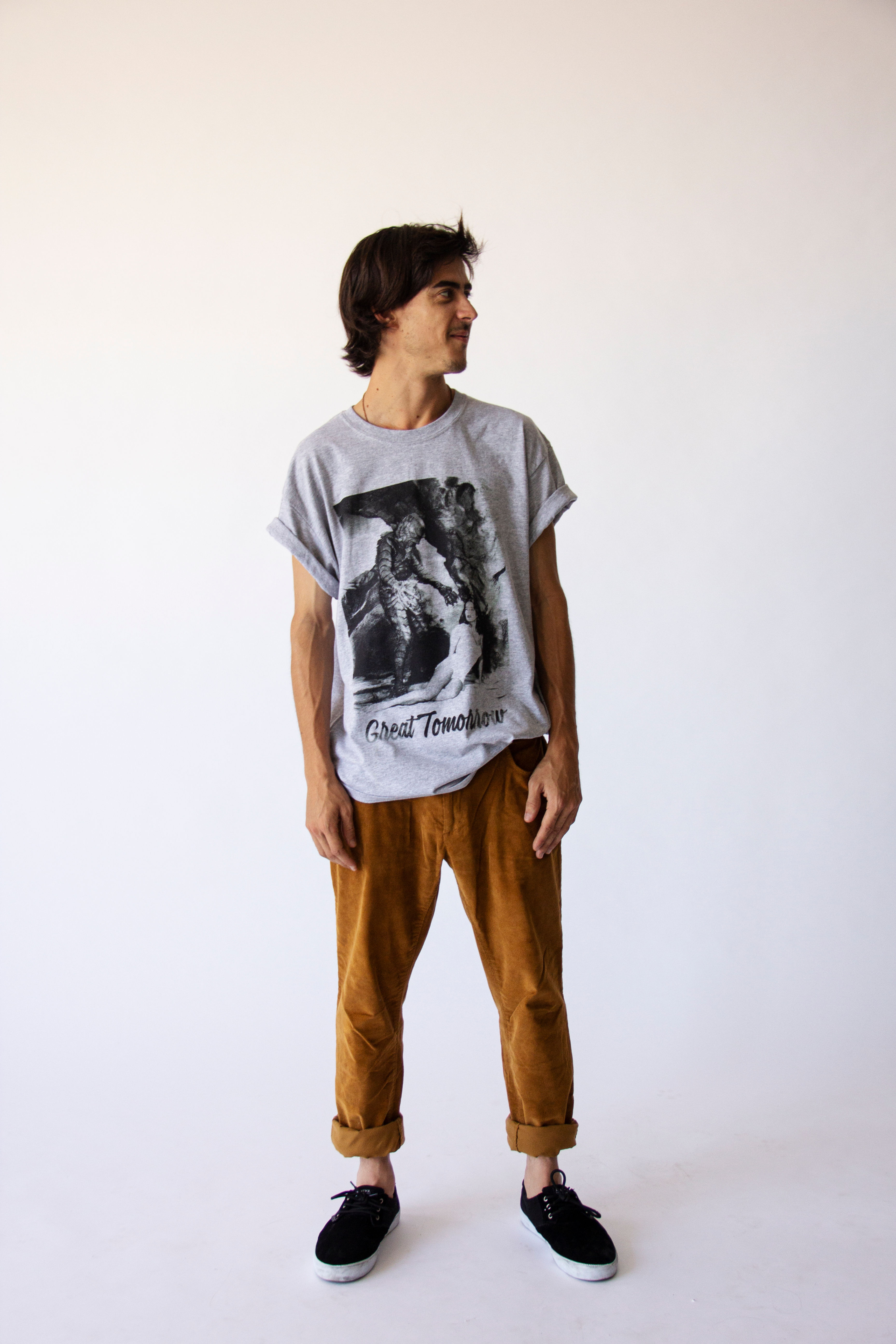 Corduroy Strech Pants