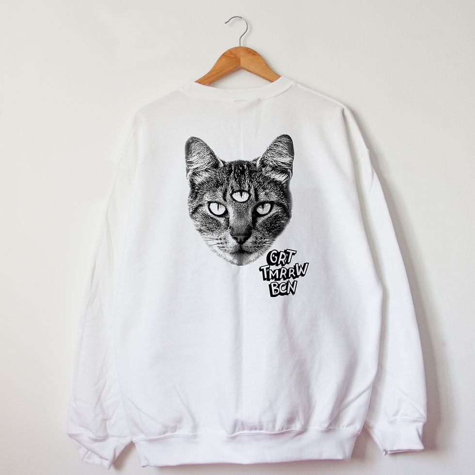 Thumbnail: 3 EYE CAT SWEATSHIRT