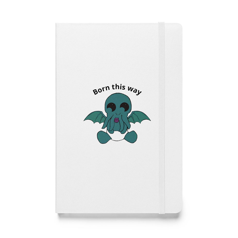 Hardcover bound notebook