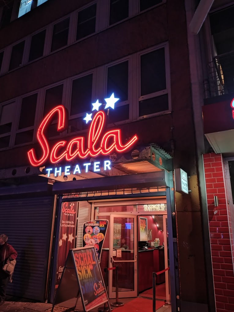 Fründe op jöck zum Scala-Theater