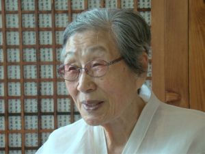 Kim Bok-Dong. Photo Credit: Wiesenthal Center