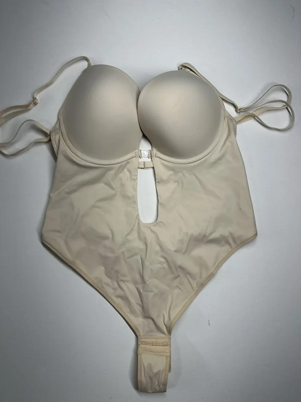 Decorus Shapewear Backless Bodysuit Strapless SIZE L