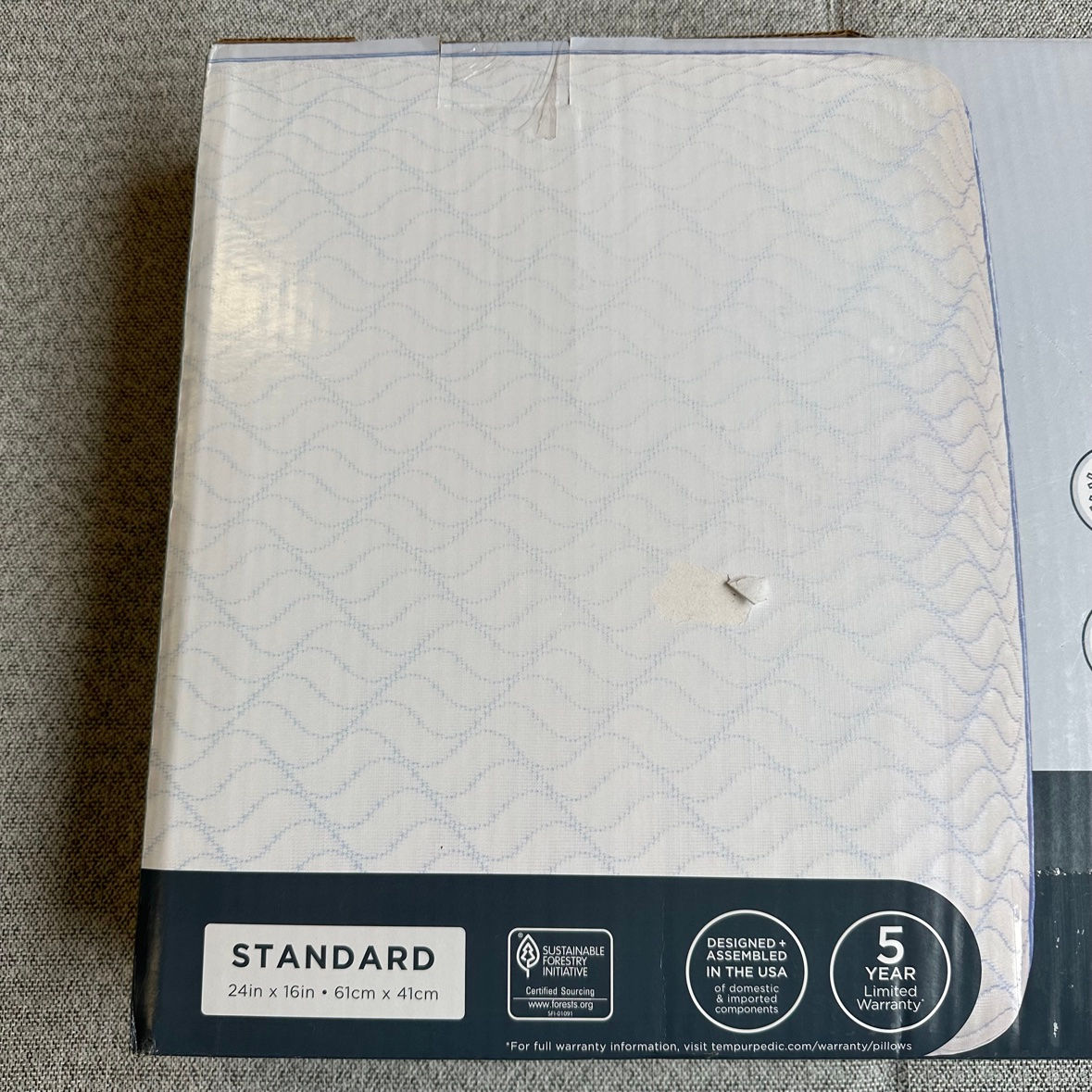 Serenity by Tempur-Pedic Cooling Memory Foam Pillow
