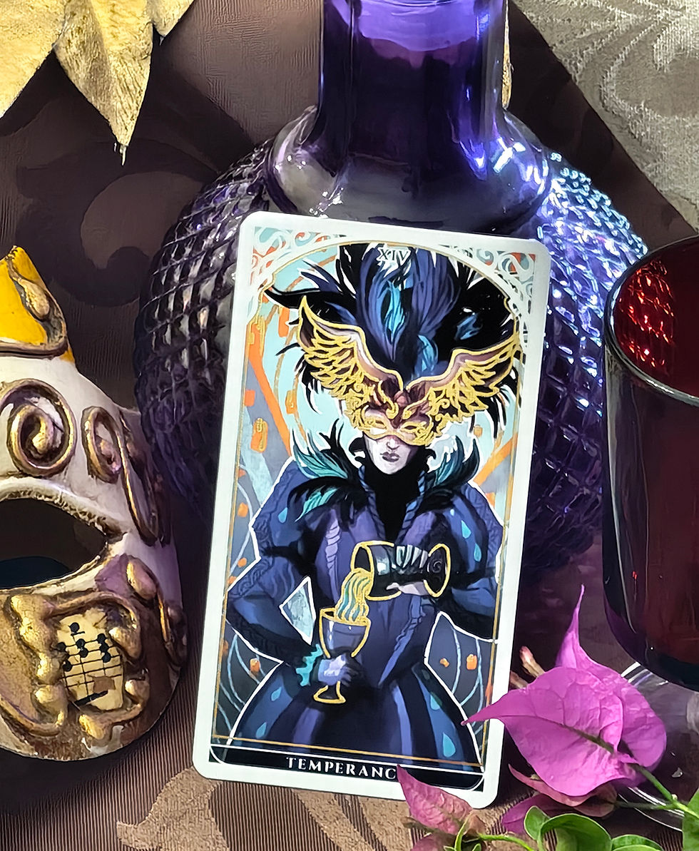 Miniatura: Tarot de la Mascarada (edición laminada)