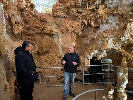 Visite de grotte préhistorique de Foissac