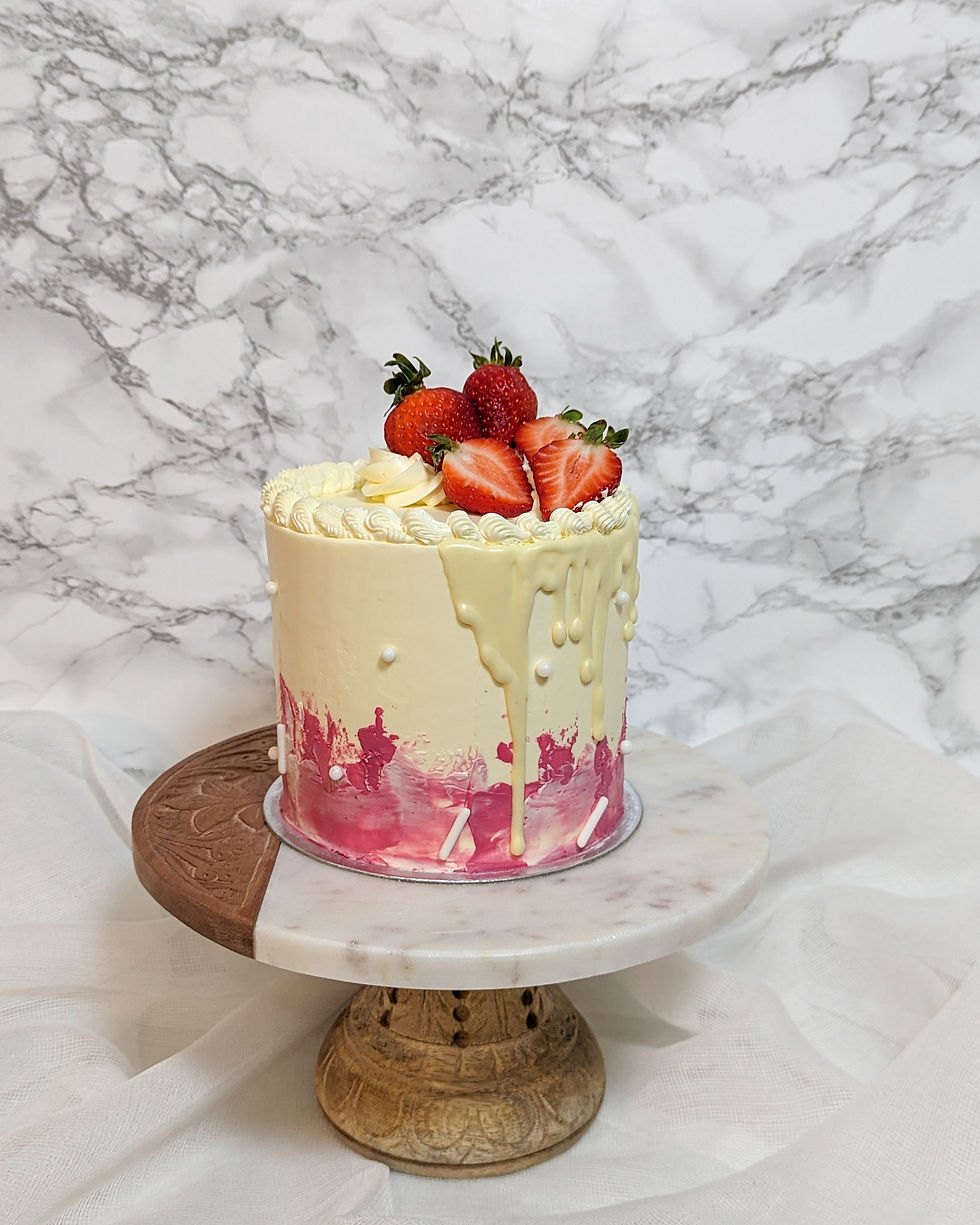 Raspberry & white chocolate