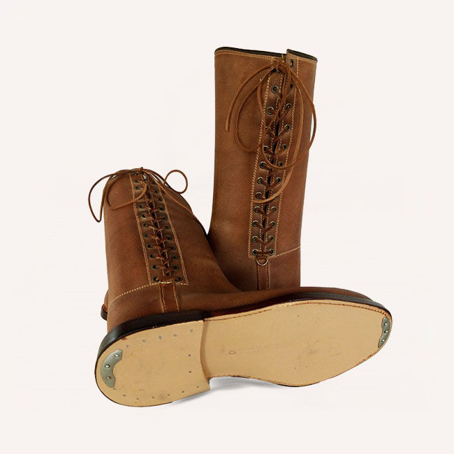 Miniature : Estas tradicionais botas Alentejanas são confecionadas 100% em couro,