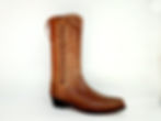 Botas tradicionais alentejanas em pele natural, palmilha e sola em couro, cosido manual.