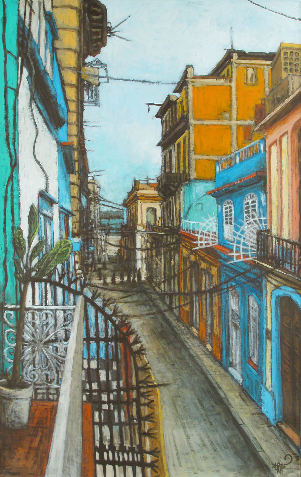 Vue sur la rue havanaise