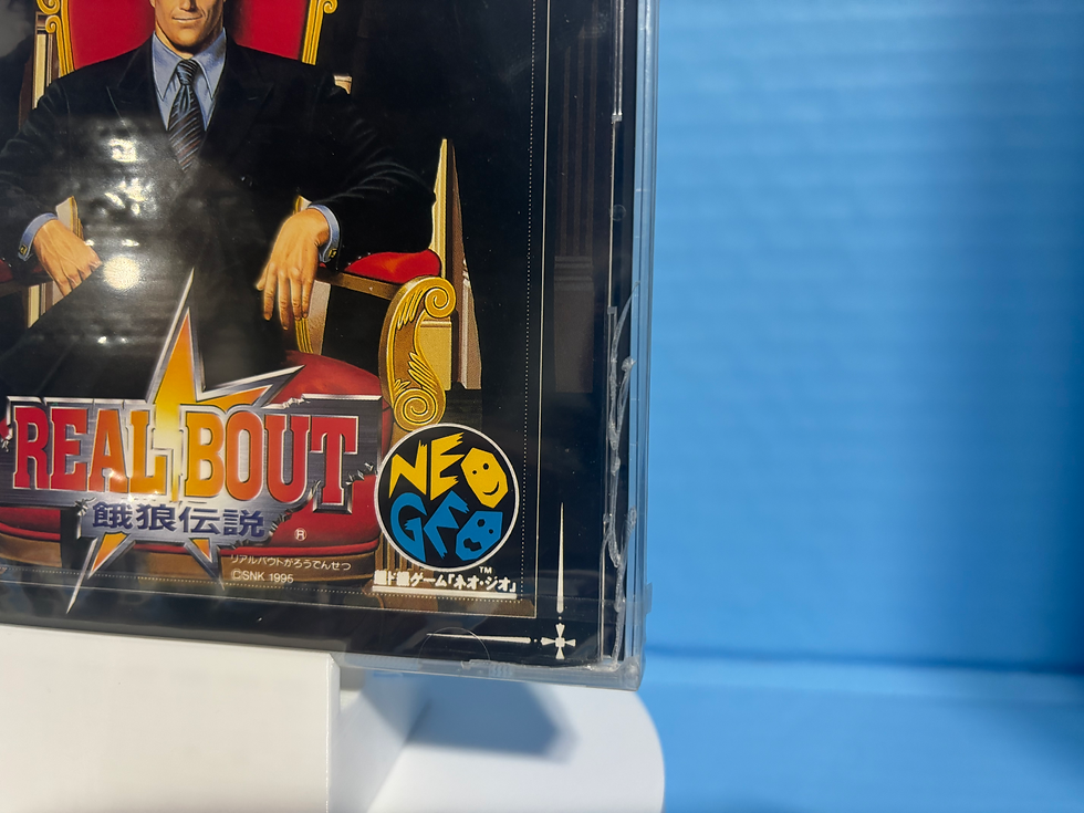 Thumbnail: Neo Geo CD Real Bout Fatal Fury ( Japan) Sealed/New [Crack on Jewel Case]