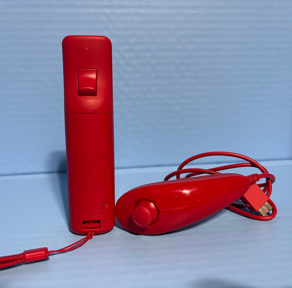 Thumbnail: Transparent Red Wii Console w/ HDMI Adapter (Soft Mod- Region Free)