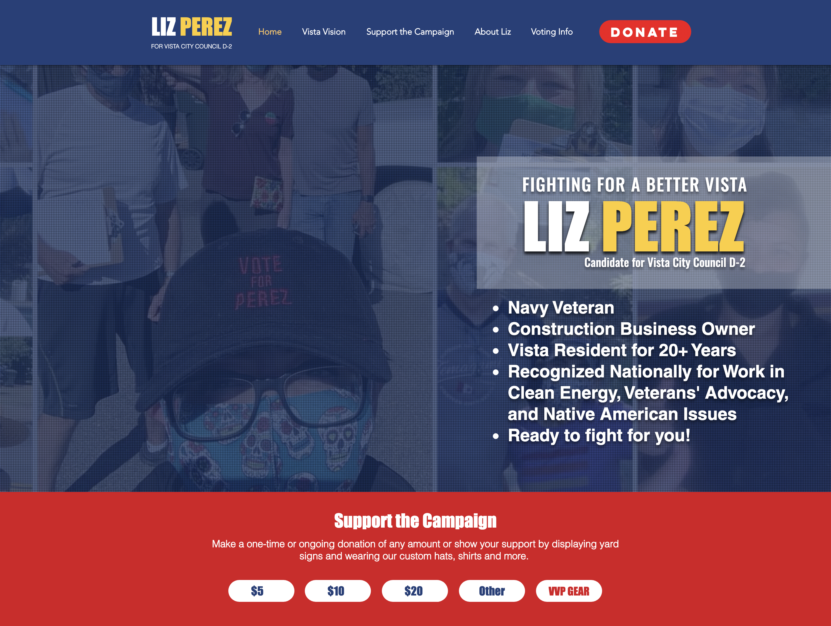 Vista Vote Perez