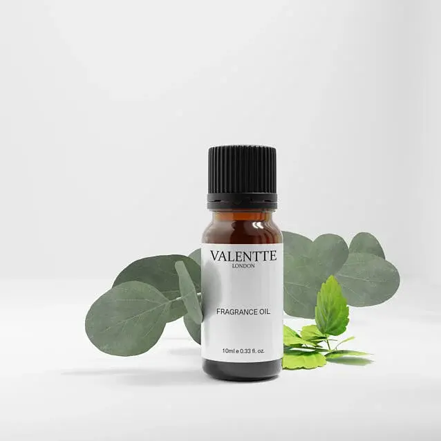 Patchouli and Eucalpytus Essential Oil Bottle