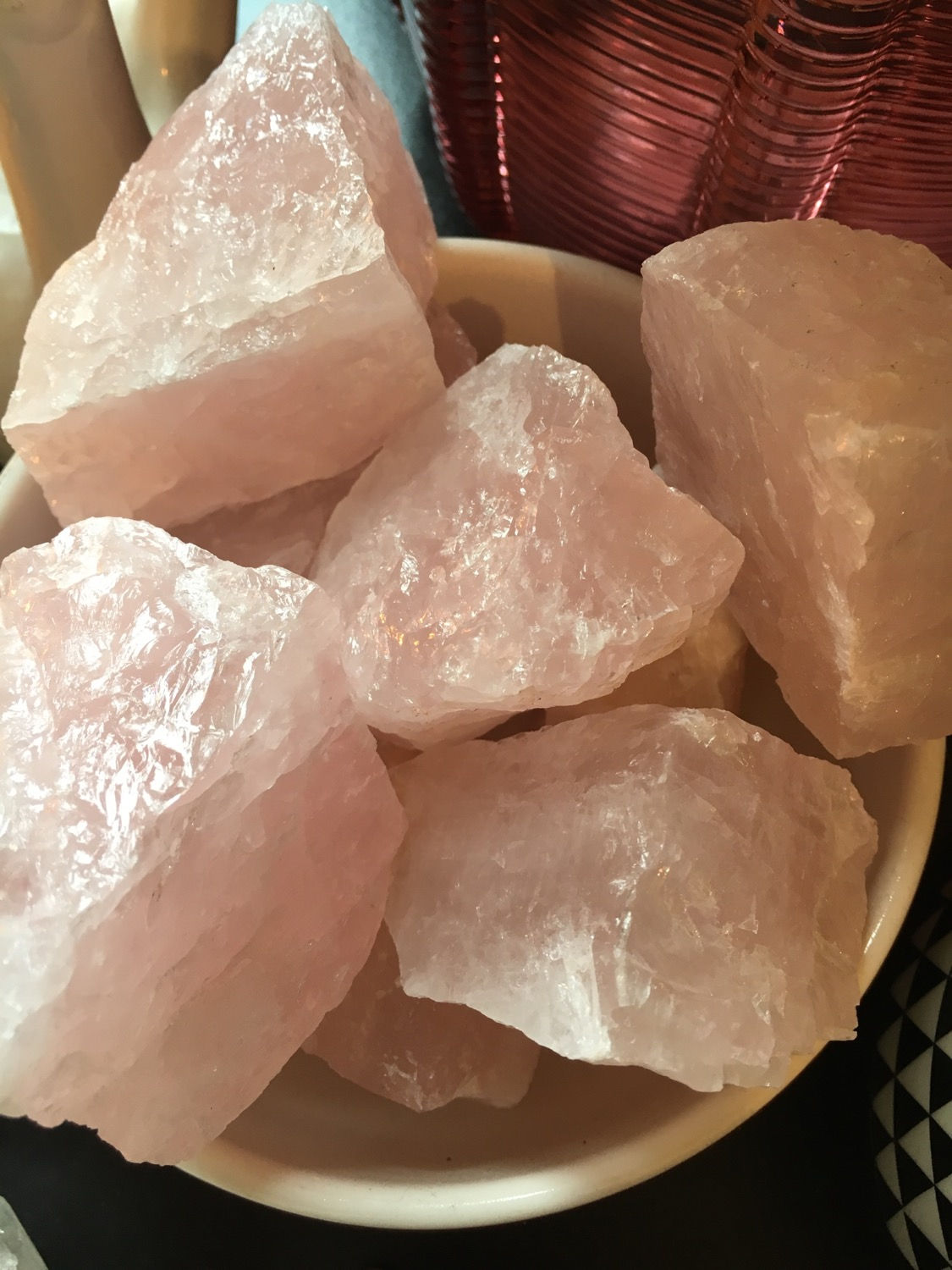 Quartz Rose - Pierres brutes 