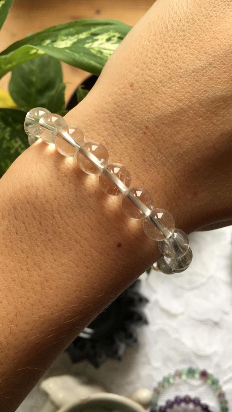 Cristal de roche - Bracelets boules