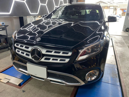 メルセデスベンツ/GLA/X156/警告灯点灯/ホイールスピードセンサー交換