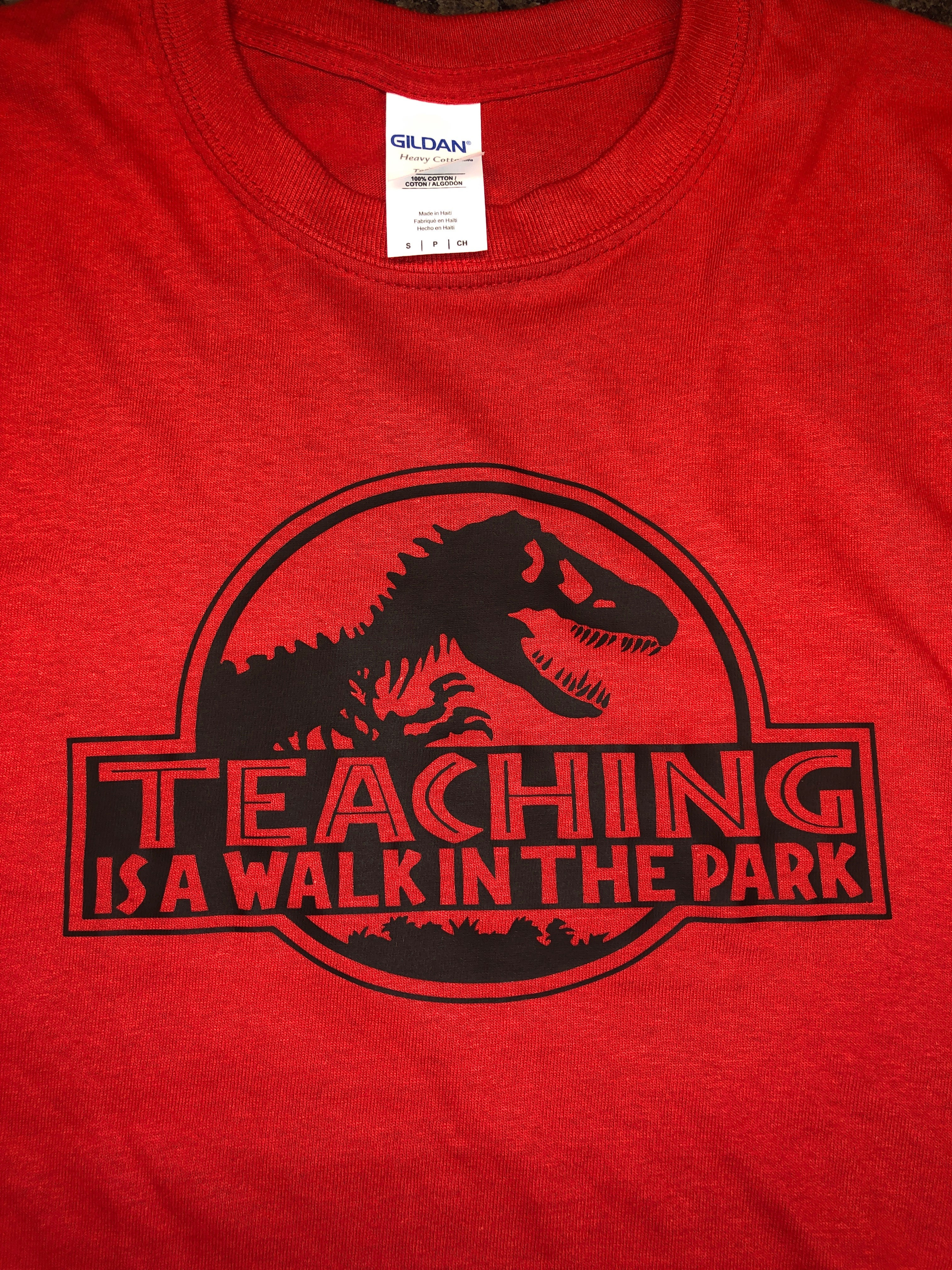 Teaching is a Walk in the Park