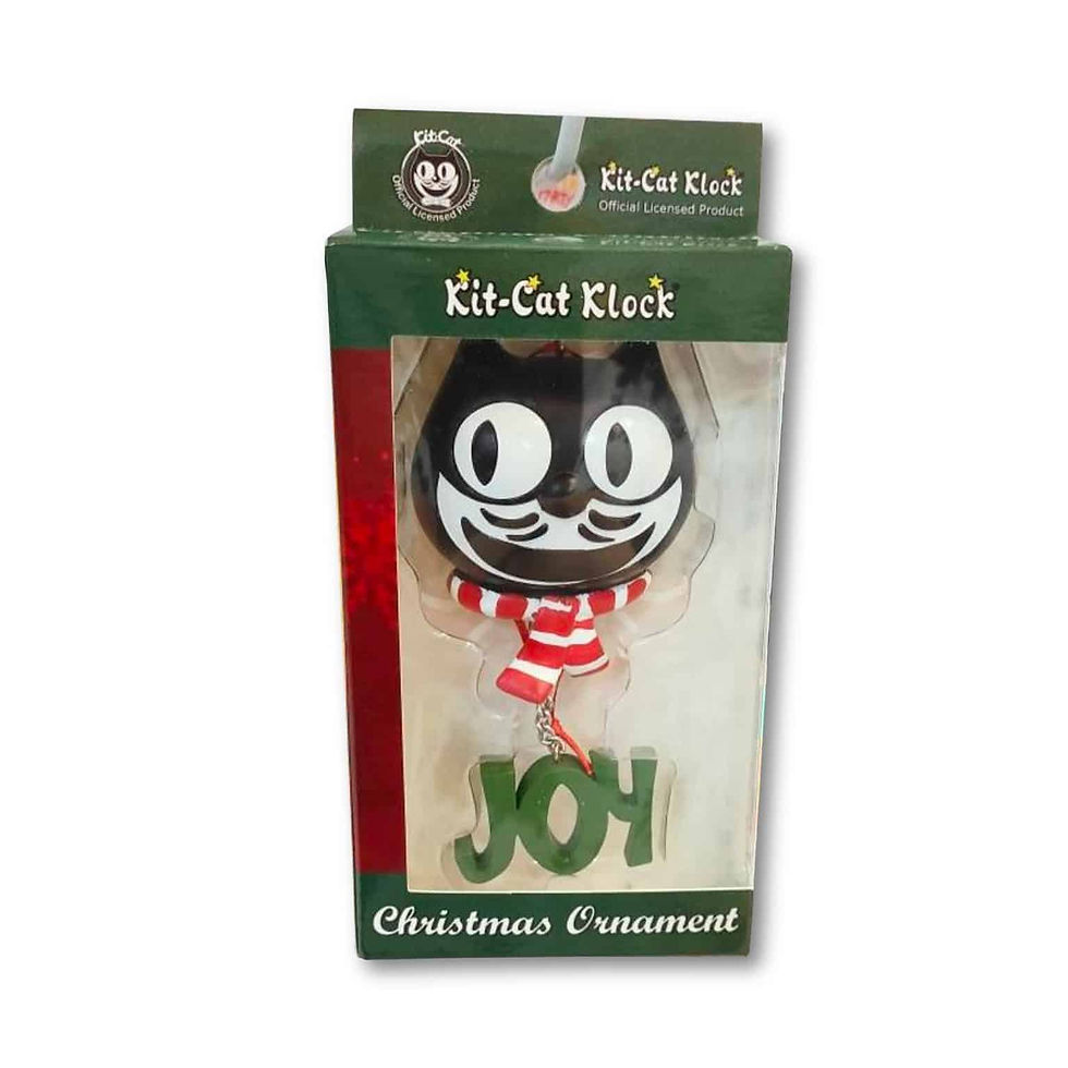 Cat bell Christmas ornament scarf