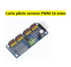 16 Carte pilote serveur PWM 16 voies