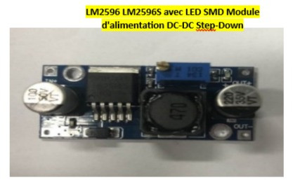 LM2596 LM2596S avec LED SMD Module d'alimentation DC-DC Step-Down | Nextgex