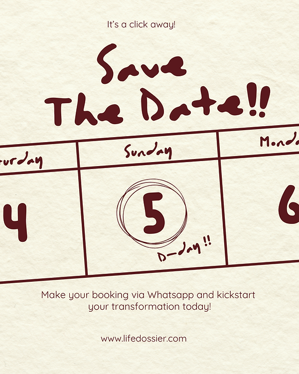 Red and Beige Minimalist Vintage Save The Date Instagram Post (1).png